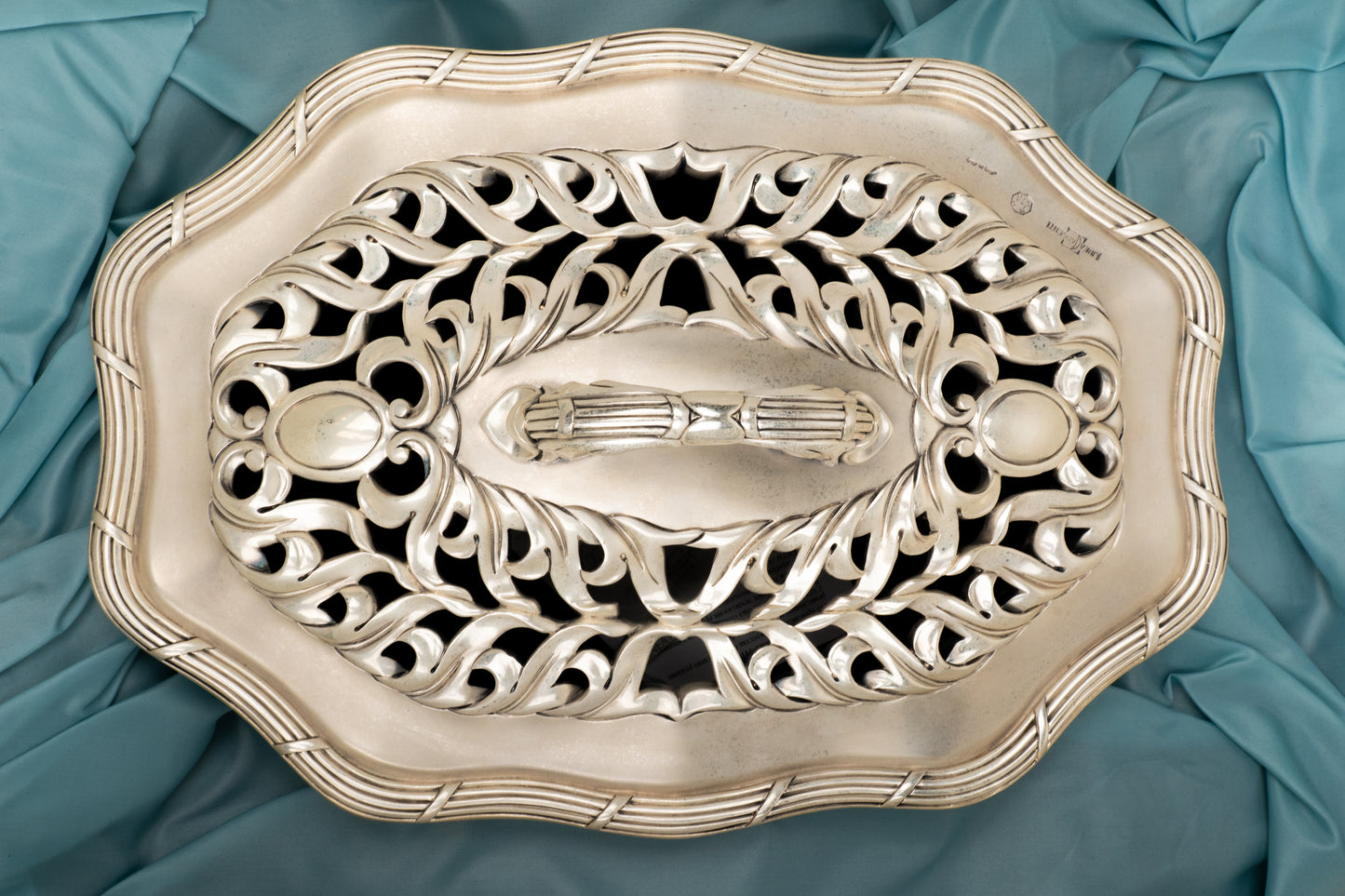 Baroque Style Silver Case - A Masterpiece of Timeless Elegance