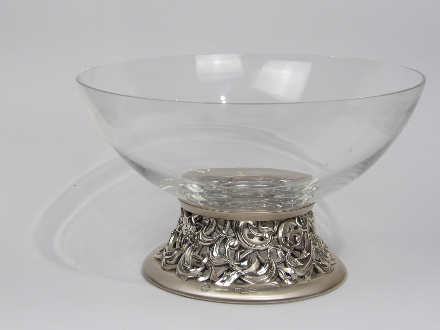 Centerpiece crystal and silver resin – Baroque Style