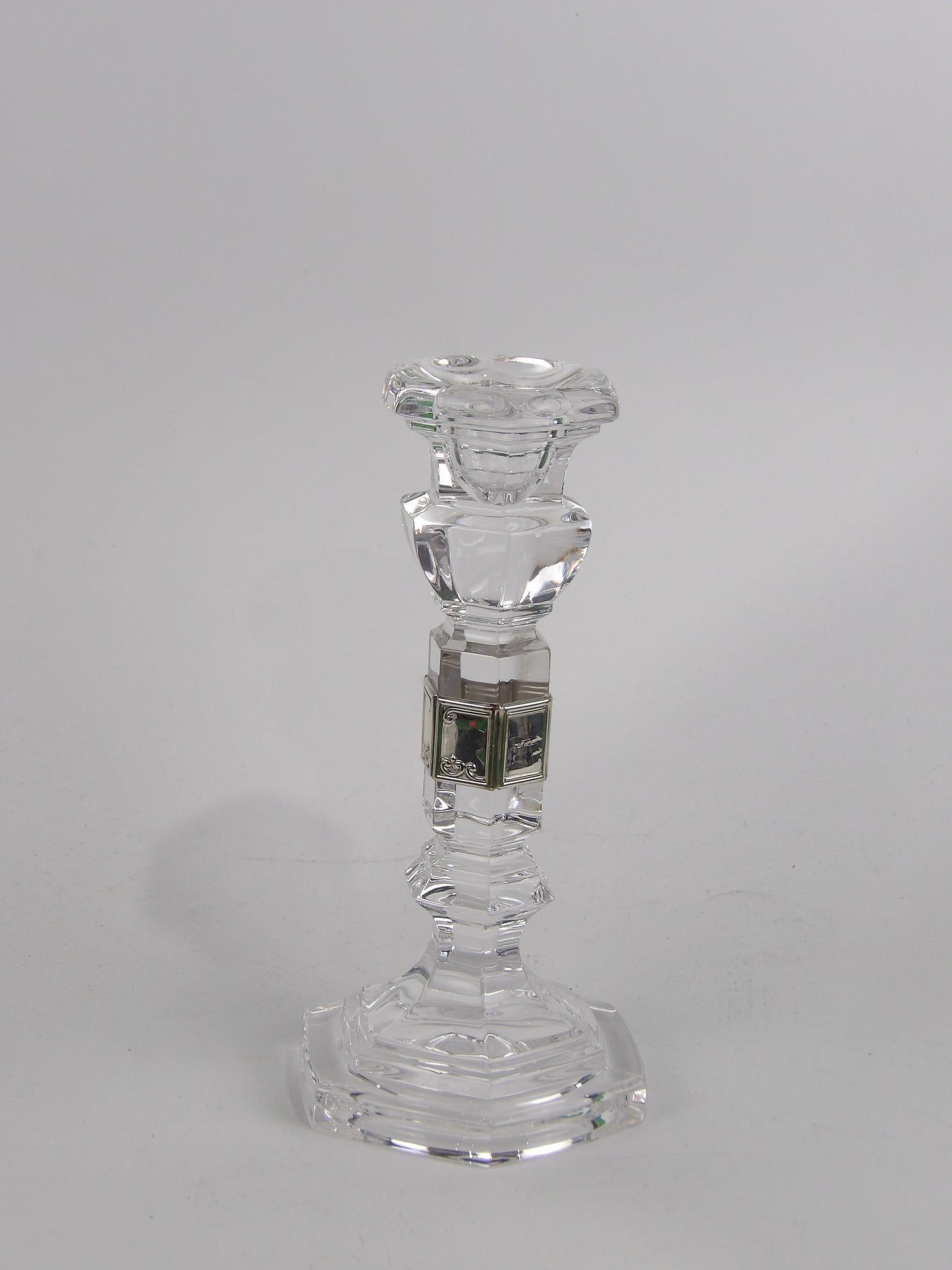 Candle Holder with Silver Lamination