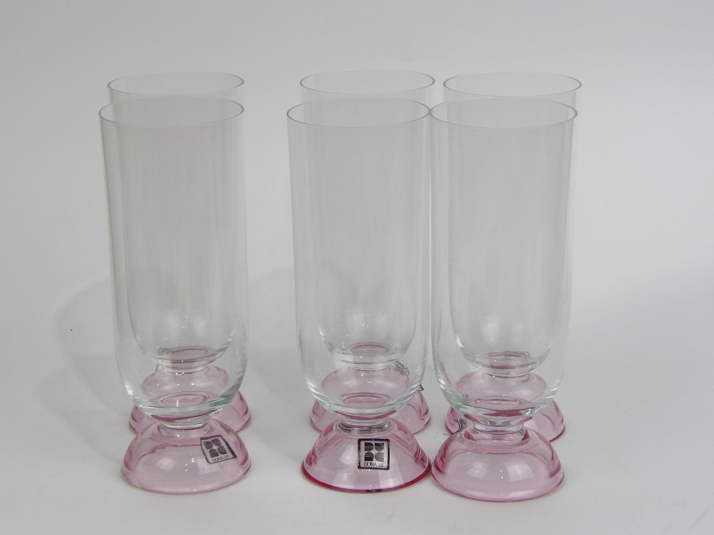 Footed Highball Glasses – Set of 6: Elevate Your Beverage Experience