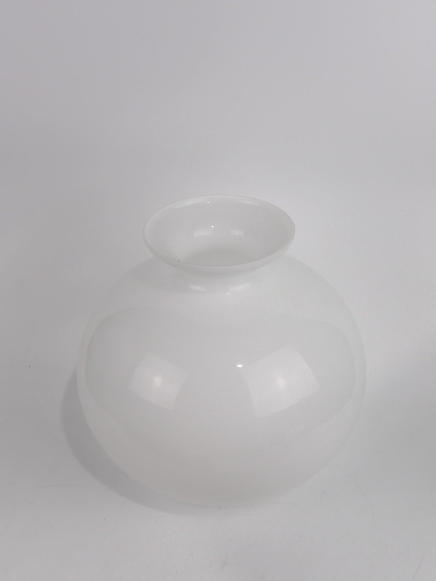 White handmade vase