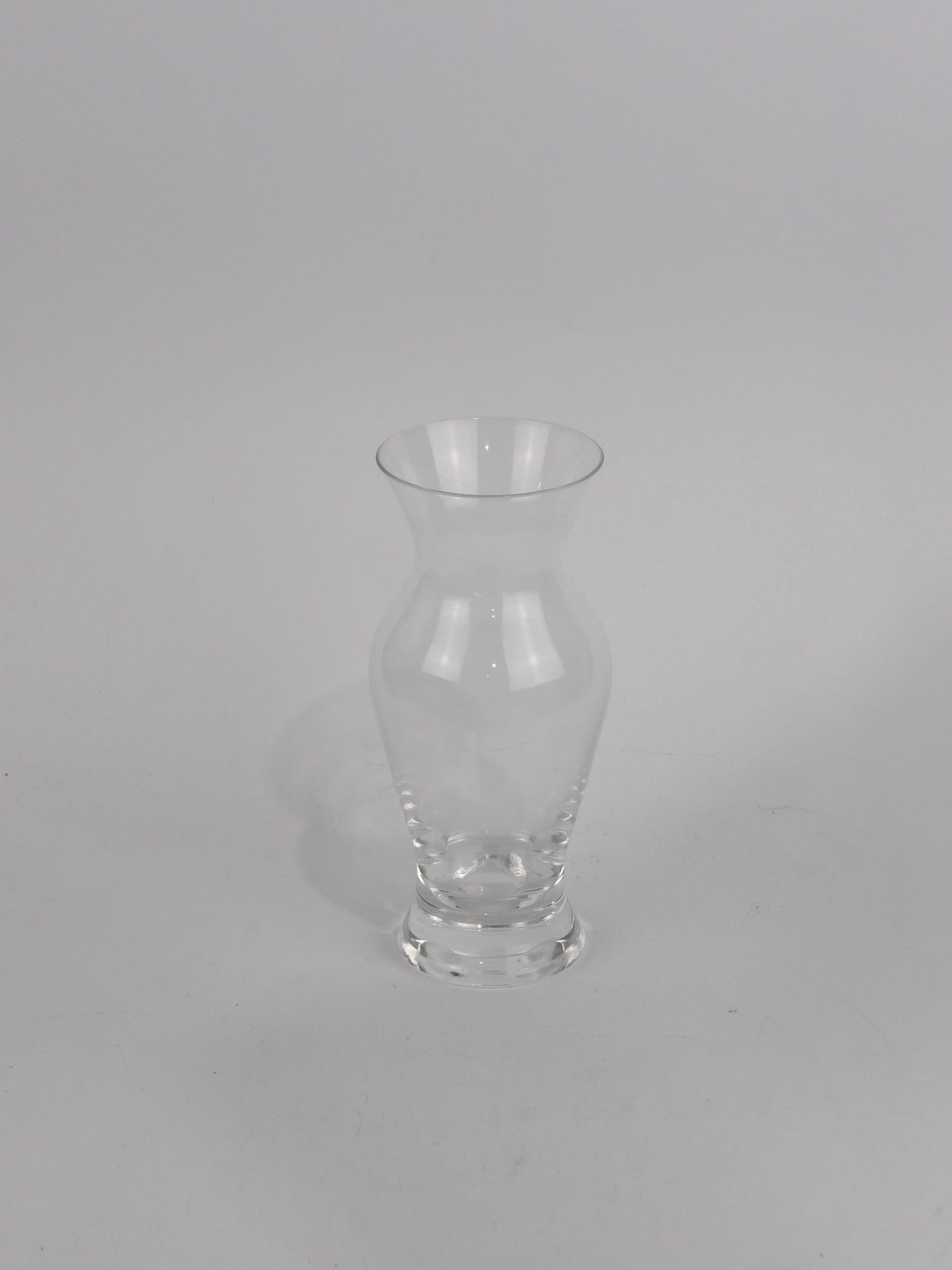 Handmade Clear Glass Vase