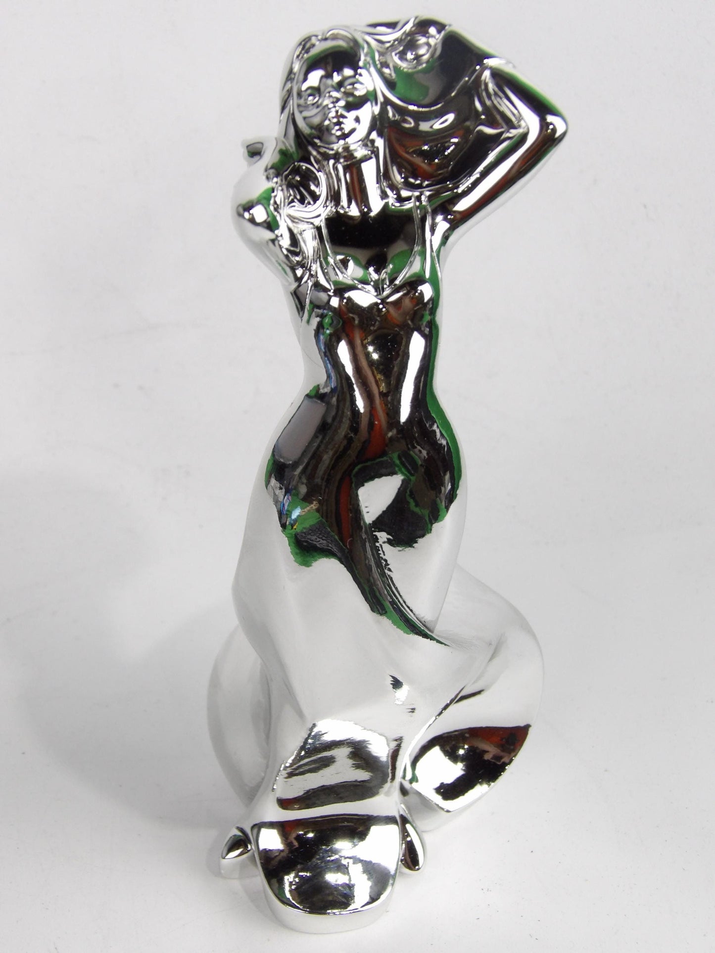 Silver Resin Statue, Subject "Woman"