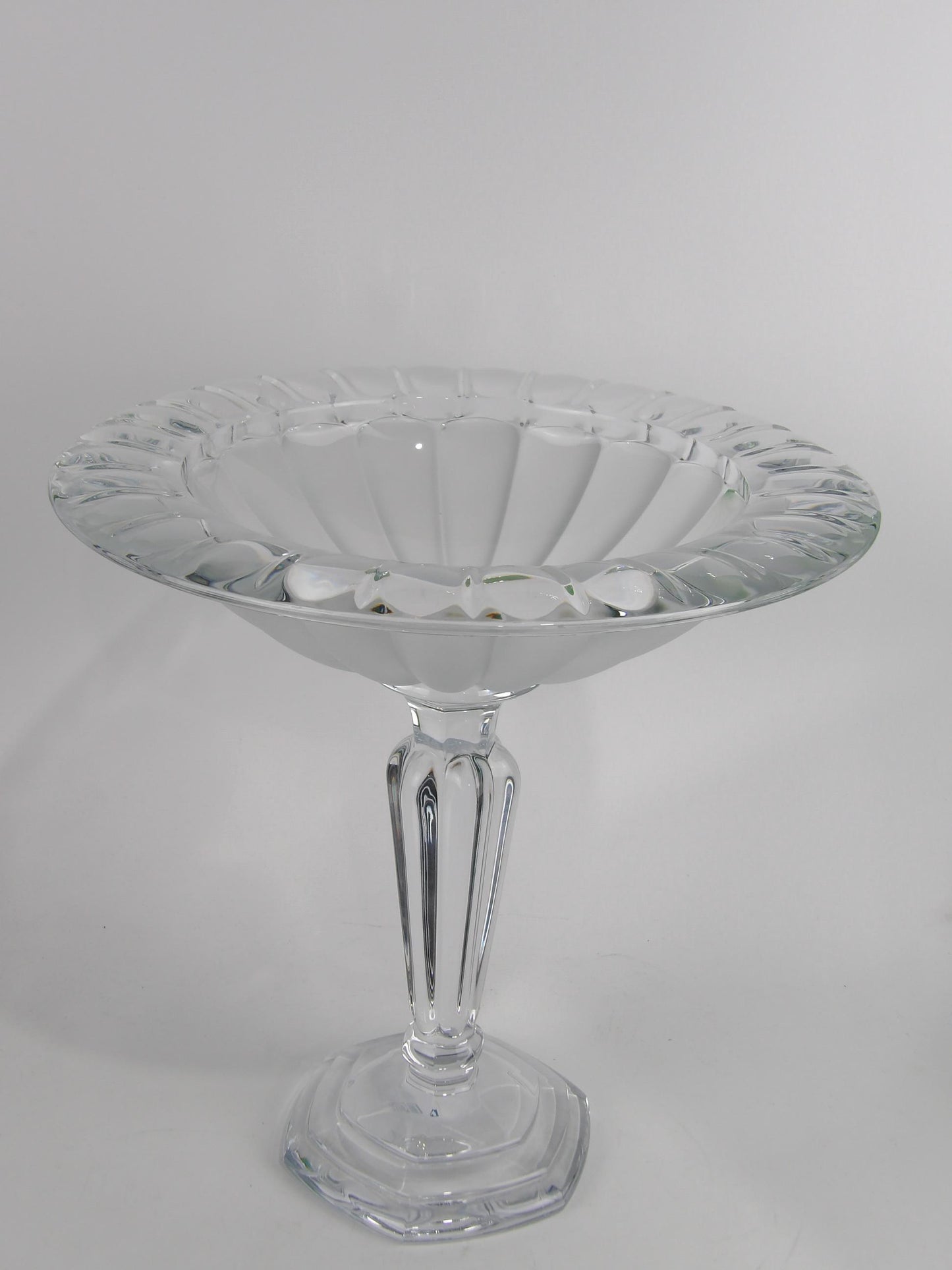 Large Compote glass bowl for fruits, desserts and candies