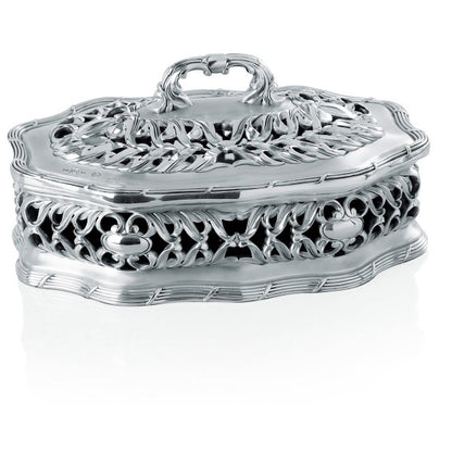 Baroque Style Silver Case - A Masterpiece of Timeless Elegance