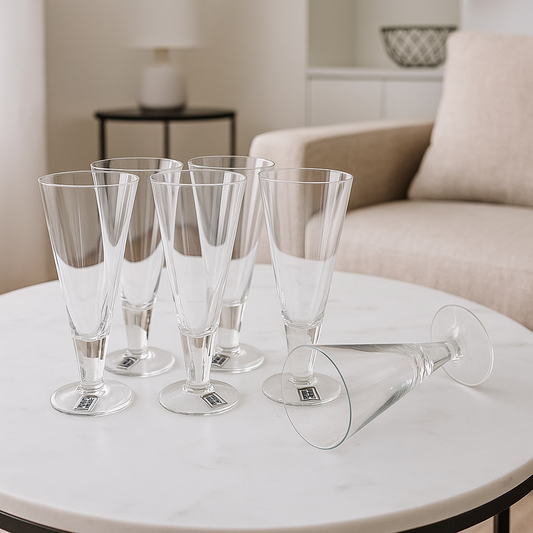 Beer Glasses – Set of 6: Perfect for Crafting the Ultimate Beer Experience