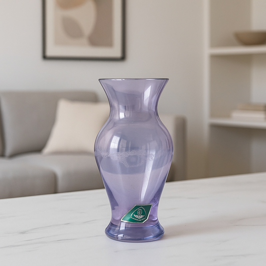 Bohemia Handmade "Vase Barocco" in Blue