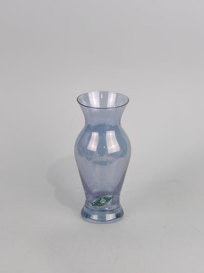 Bohemia Handmade "Vase Barocco" in Blue
