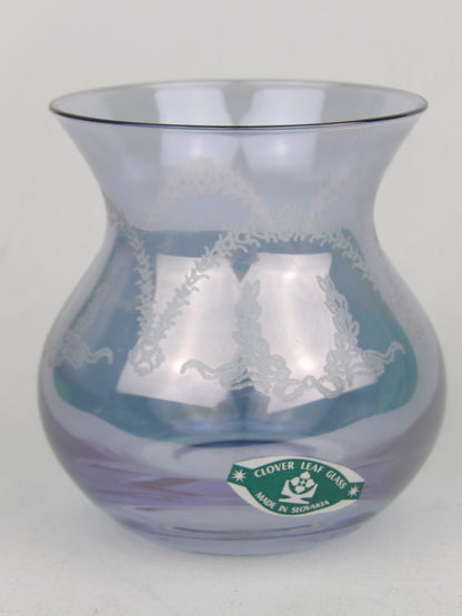Bohemia Handmade "Vase Barroco" in Blue